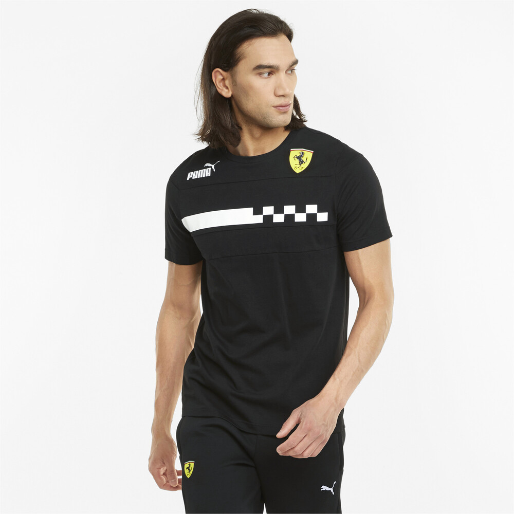 фото Футболка scuderia ferrari race sds men's tee puma