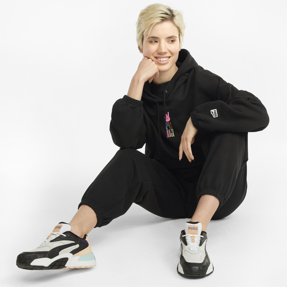 фото Толстовка downtown graphic women's hoodie puma