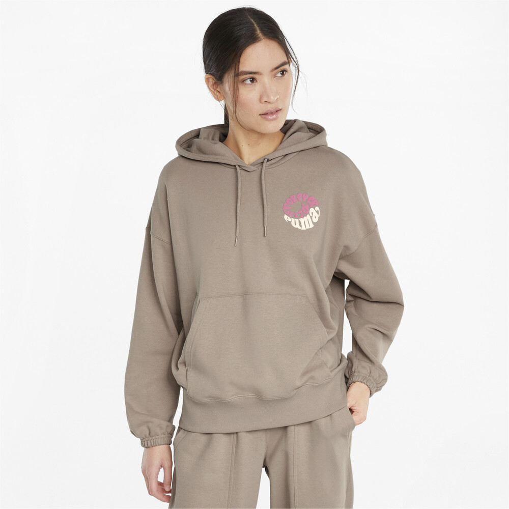 фото Толстовка downtown graphic women's hoodie puma