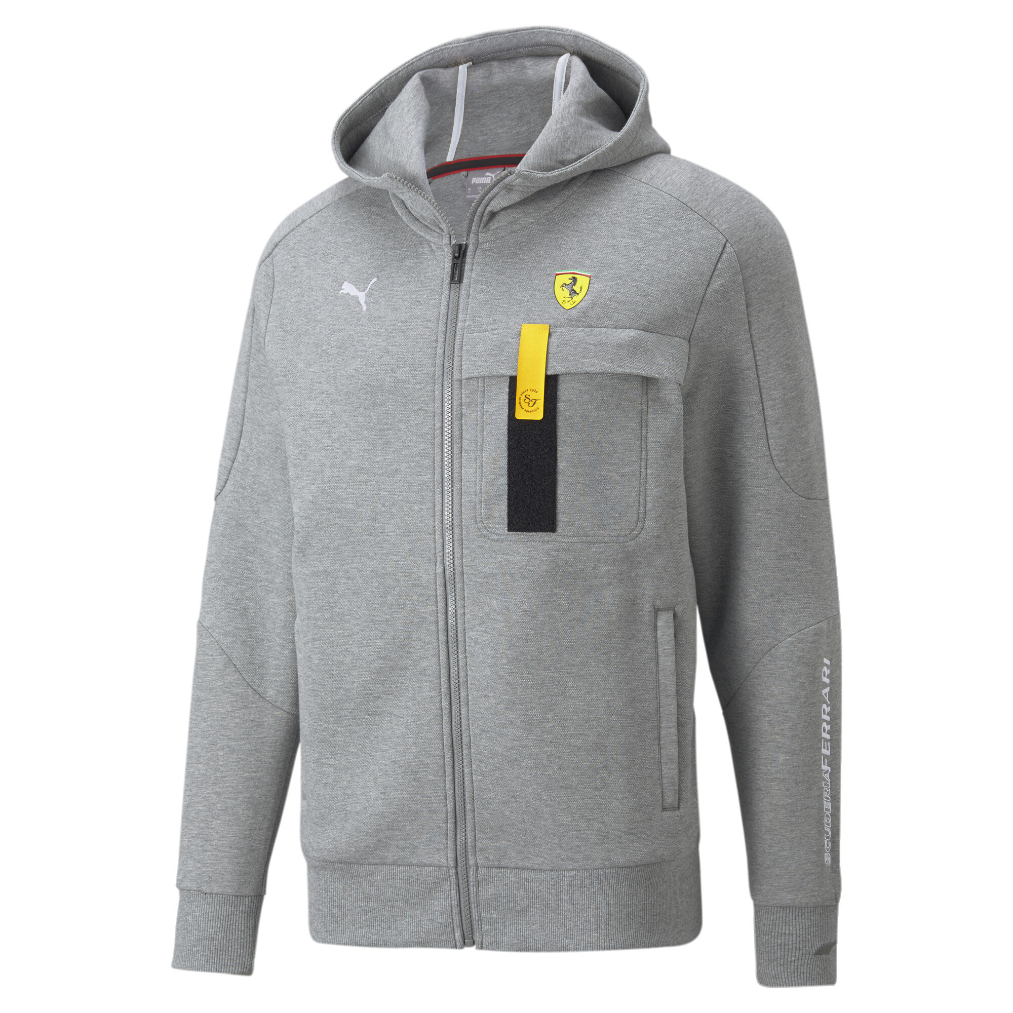 【プーマ公式通販】 プーマ フェラーリ レース フーデッド スウェット ジャケット メンズ Medium Gray Heather ｜PUMA.com