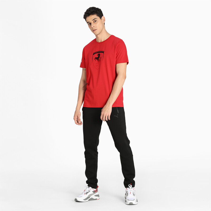 

Men's PUMA Ferrari Race Big Shield Regular Fit T-Shirt, Red
