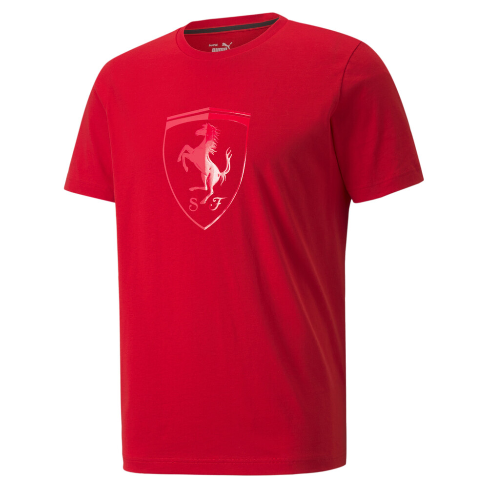 фото Футболка scuderia ferrari race big shield men's tee puma