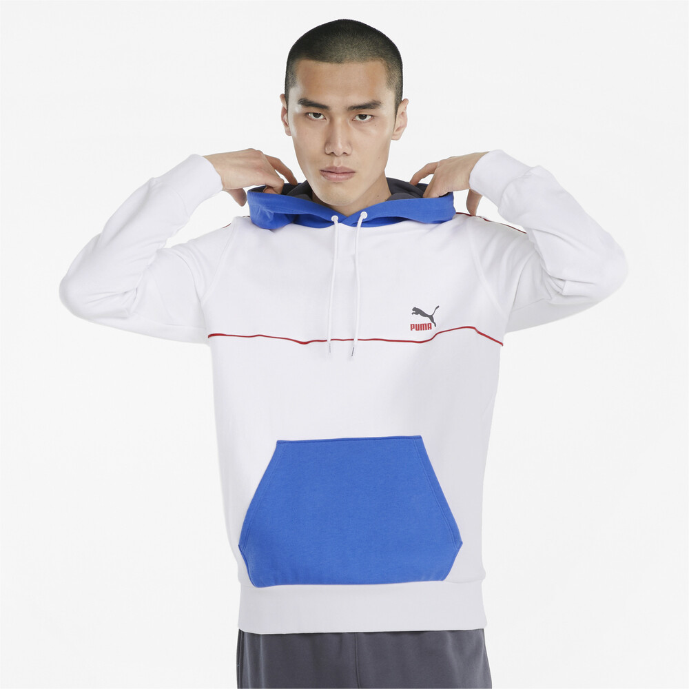фото Толстовка clsx piped men's hoodie puma
