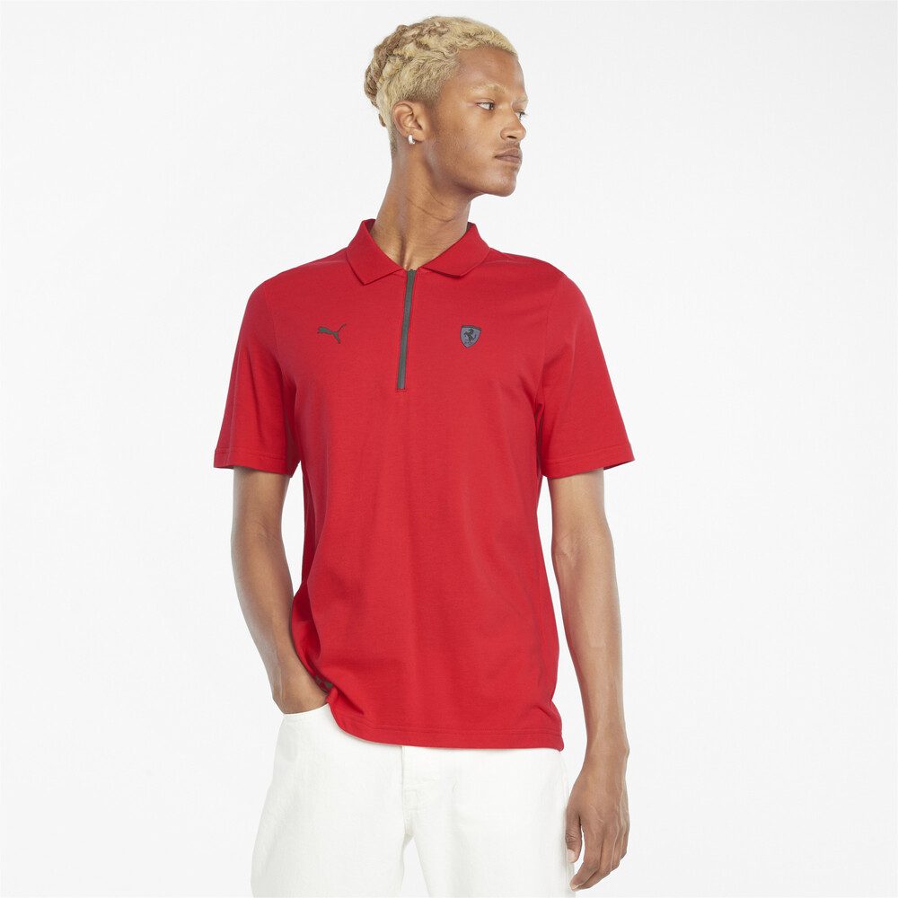 фото Поло scuderia ferrari style men's polo shirt puma