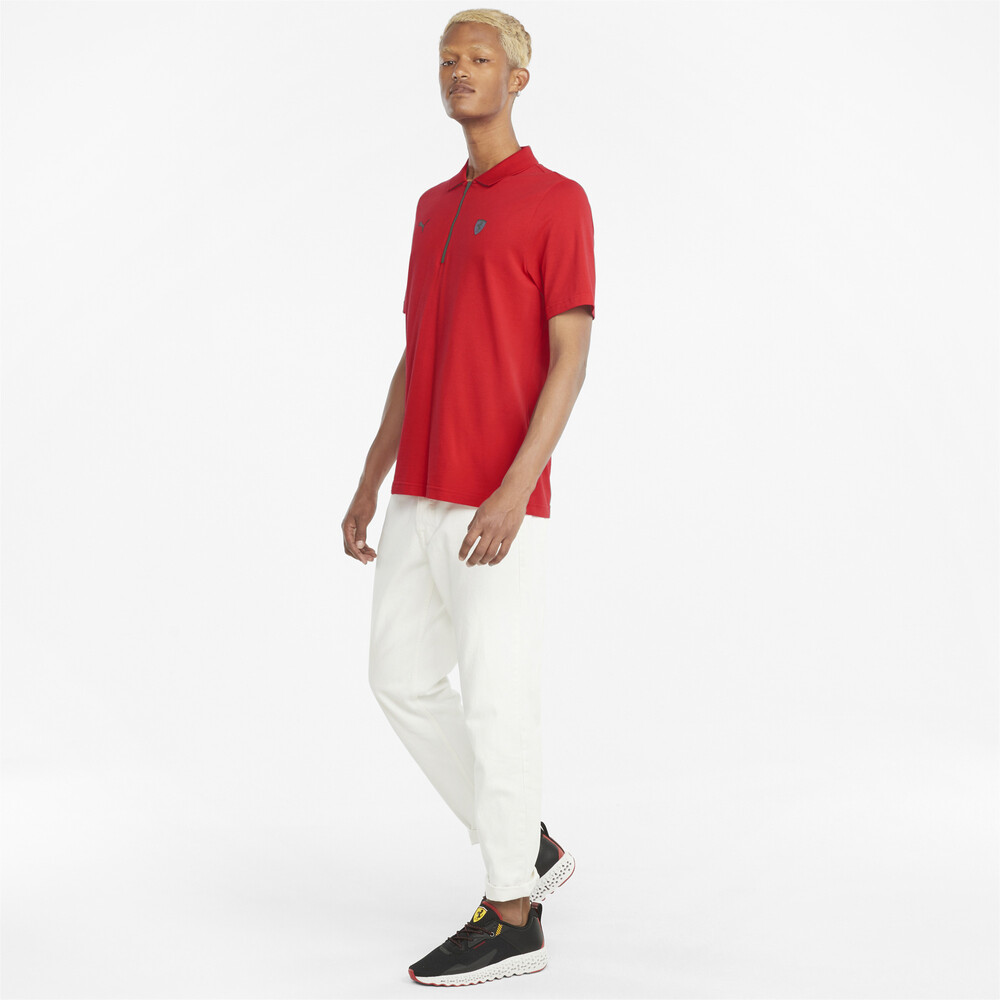 фото Поло scuderia ferrari style men's polo shirt puma