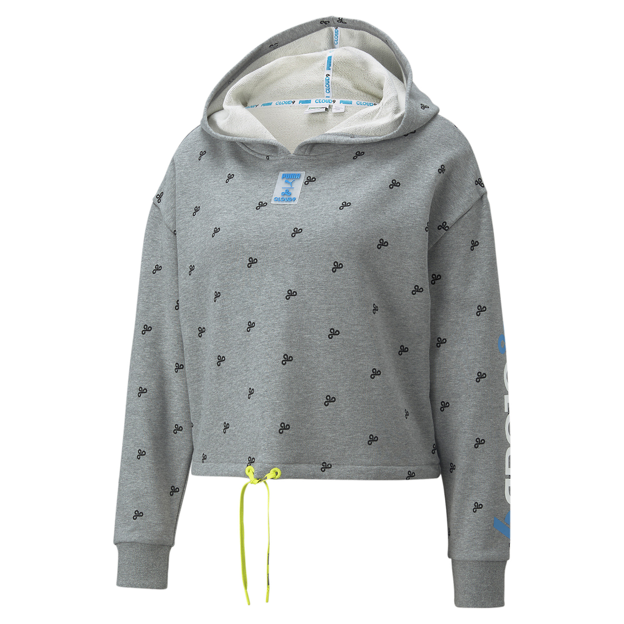 【プーマ公式通販】 プーマ PUMA x Cloud9 eスポーツ ティルト クロップド フーディー ウィメンズ ウィメンズ Medium Gray Heather ｜PUMA.com