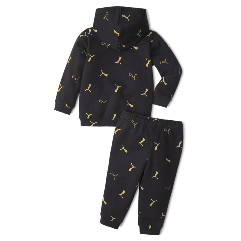 

PUMA - Детский комплект Minicats Brand Love Printed Babies' Jogger Set – Puma Black –, Черный