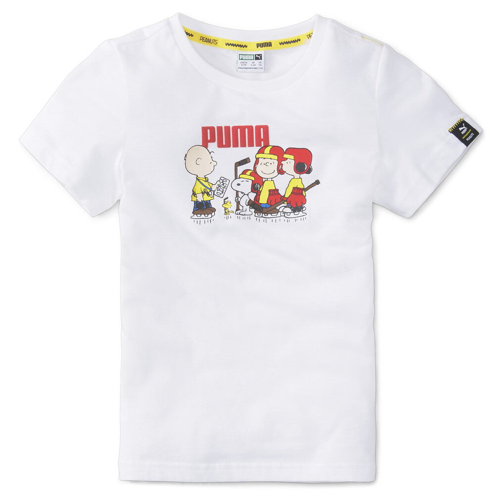 фото Детская футболка puma x peanuts kids' tee