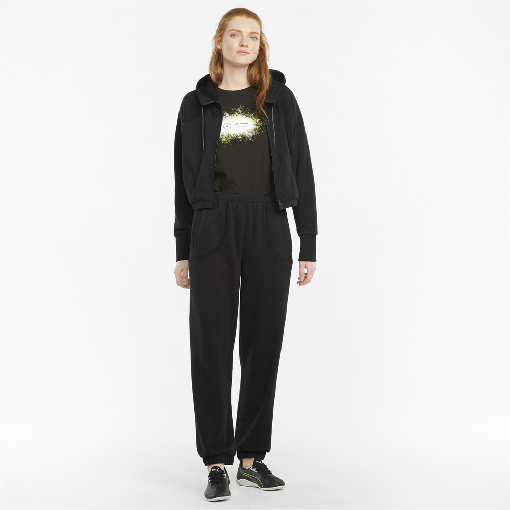 фото Толстовка mercedes f1 hooded women's sweat jacket puma