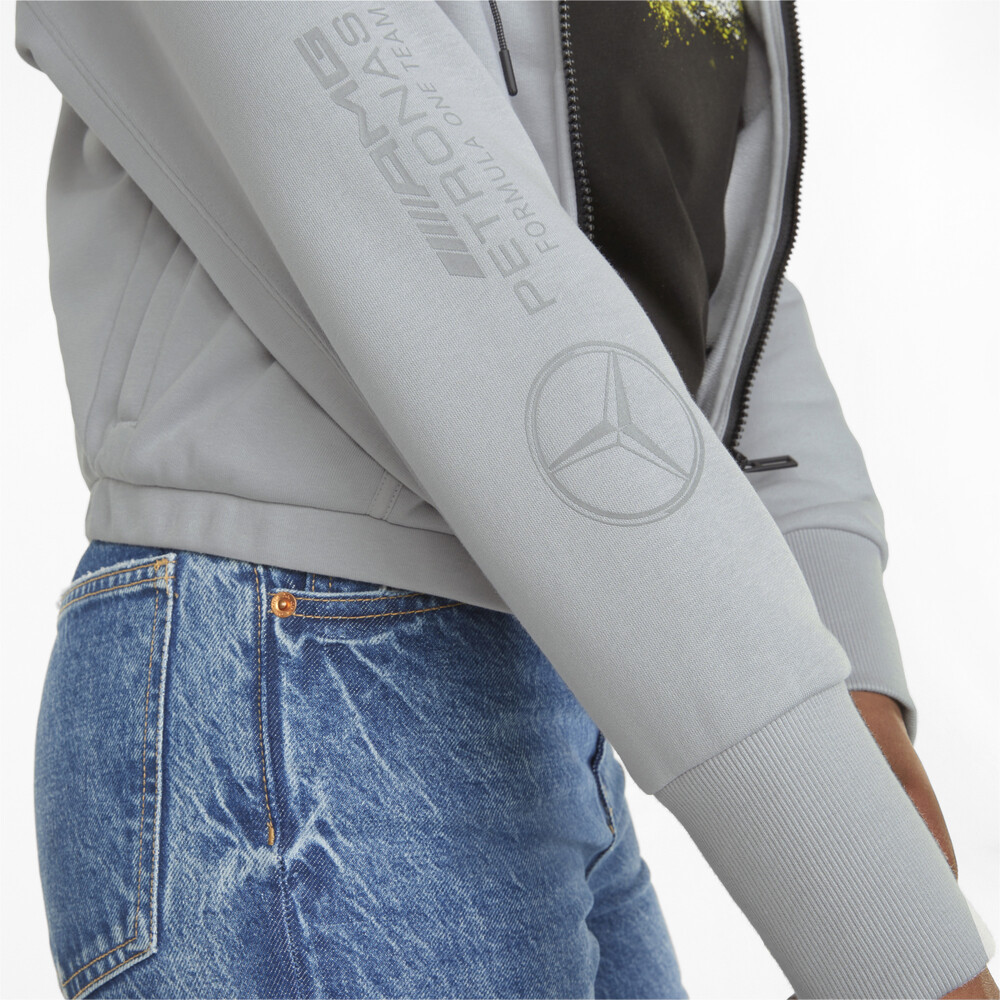 фото Толстовка mercedes f1 hooded women's sweat jacket puma