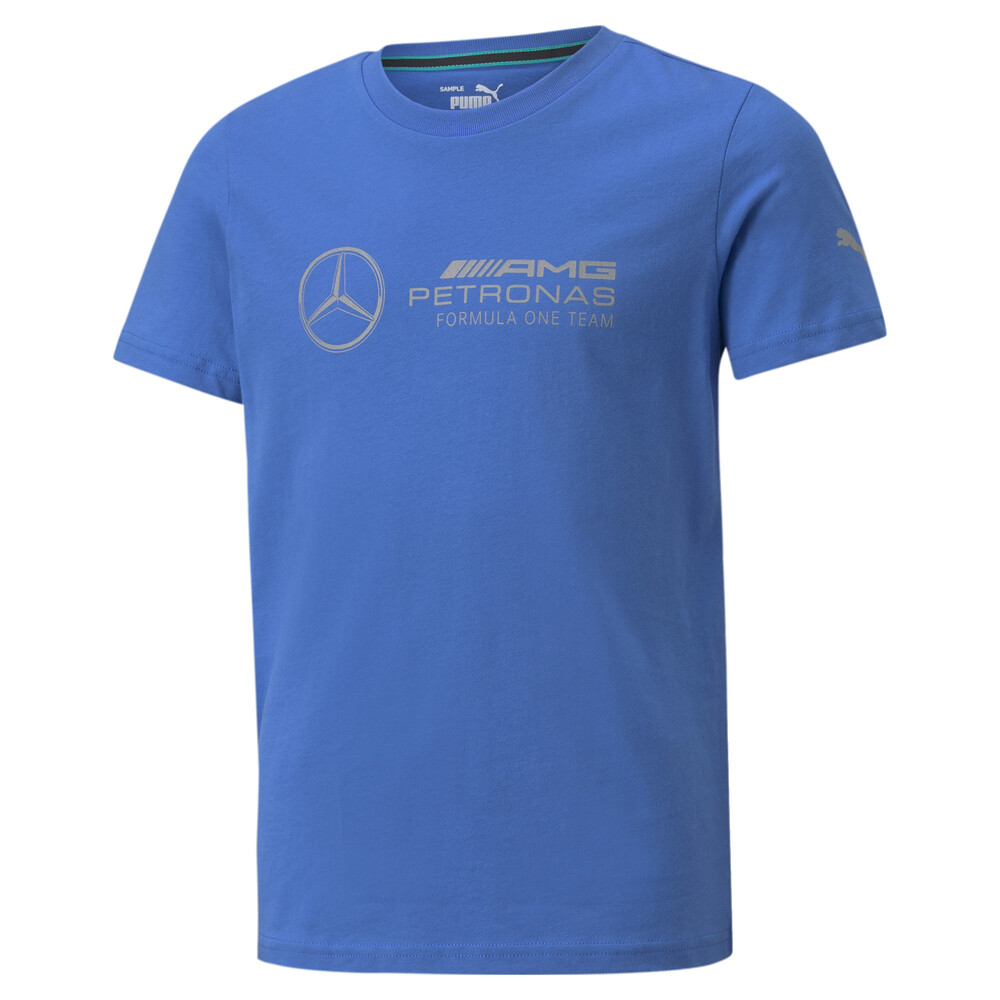 фото Детская футболка mercedes f1 logo youth tee puma