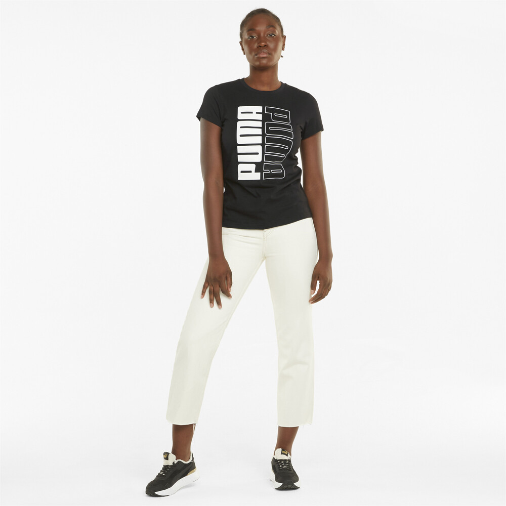 фото Футболка power logo women's tee puma