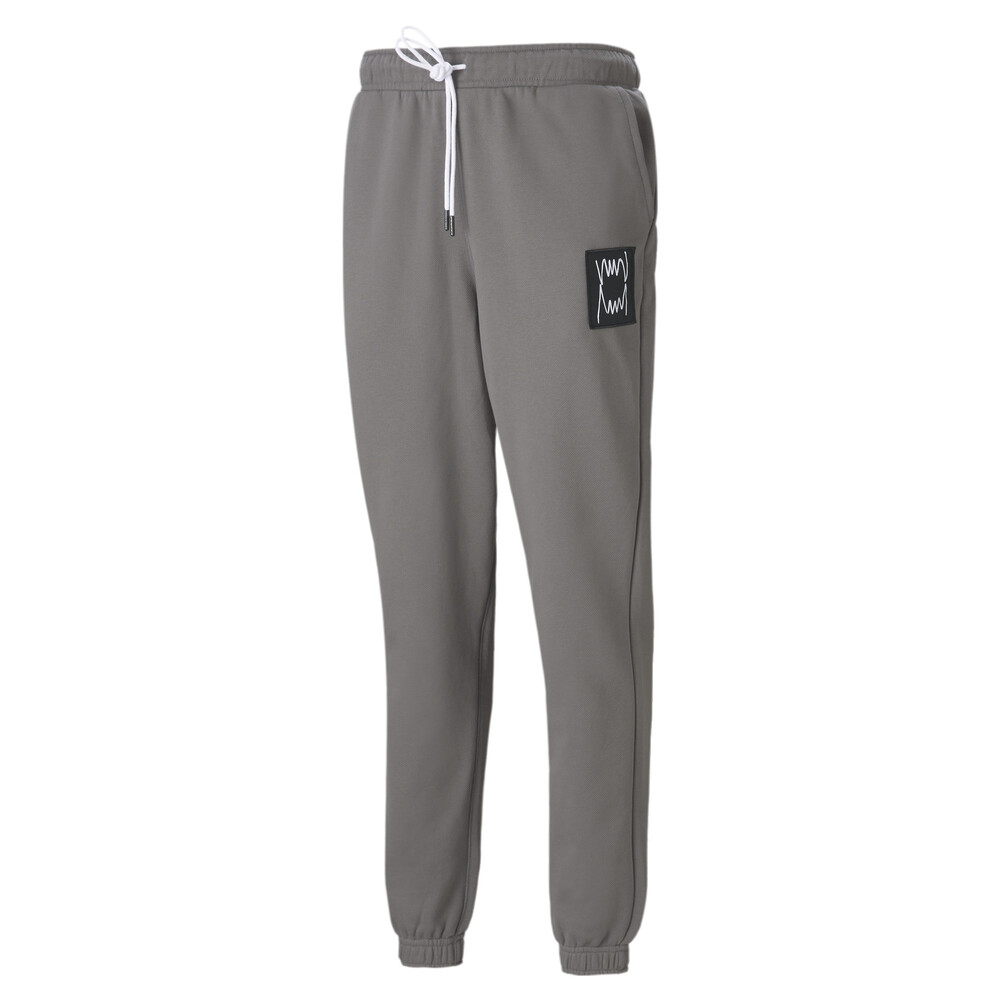 Pivot Special Men's Basketball Sweatpants Gray PUMA