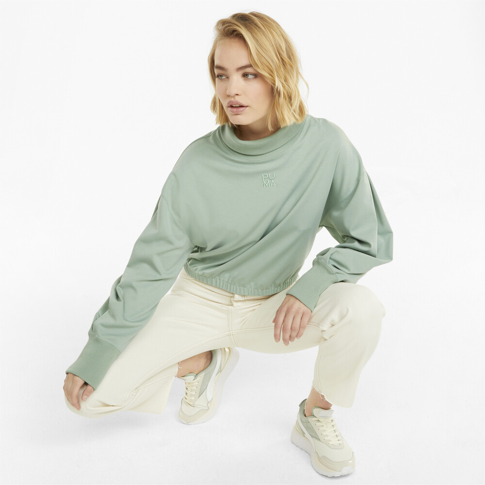 фото Толстовка infuse high-neck women's sweater puma