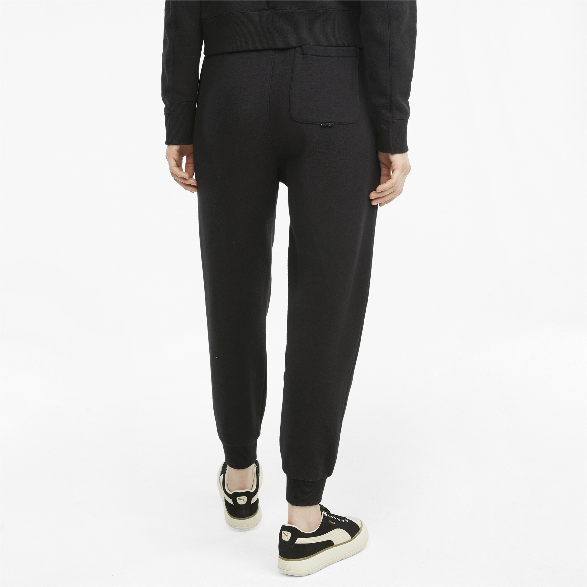 Women's Puma Infuse's Sweatpants, Black, Size 3XL, Clothing