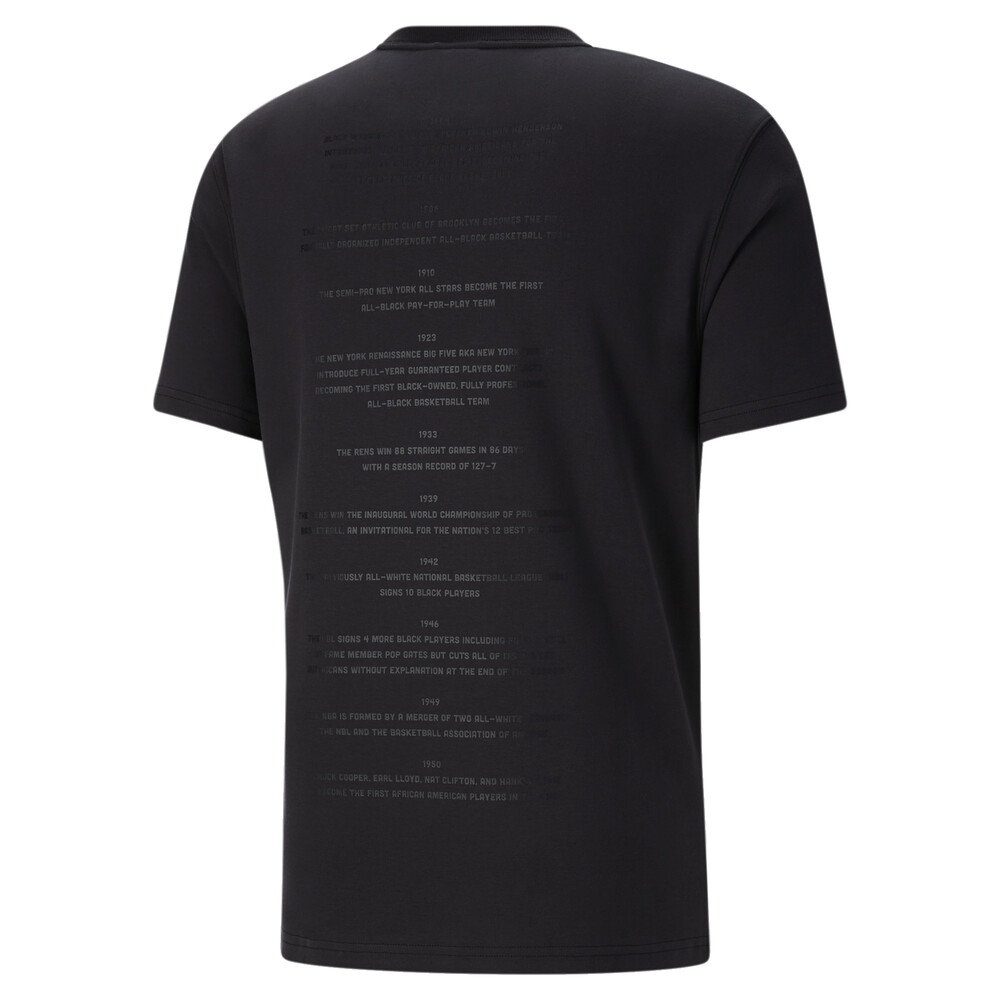 

PUMA - male - Футболка Black Fives Timeline Men’s Basketball Tee – Phantom Black –, Черный