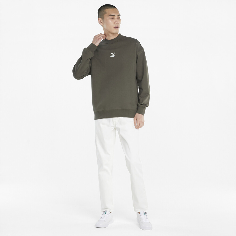 фото Толстовка classics high crew neck men's sweater puma