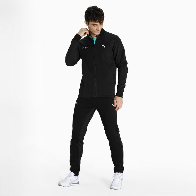 

Men's PUMA Mercedes F1 Slim Fit Slim Fit Sweat Jacket, Black