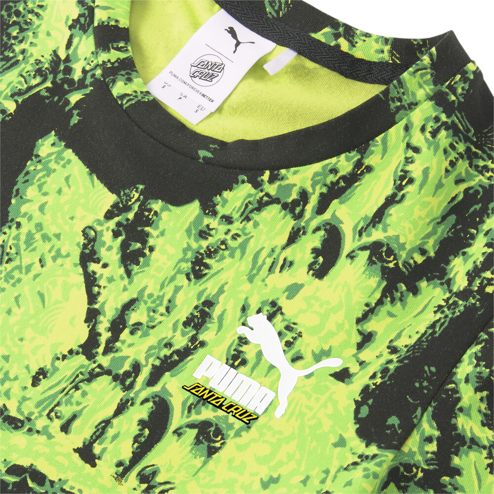 фото Топ puma x santa cruz printed women's crop top