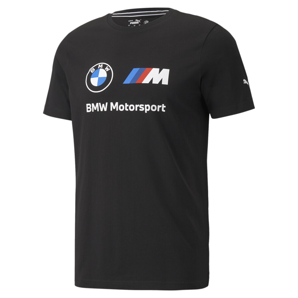 фото Футболка bmw m motorsport essentials logo men's tee puma