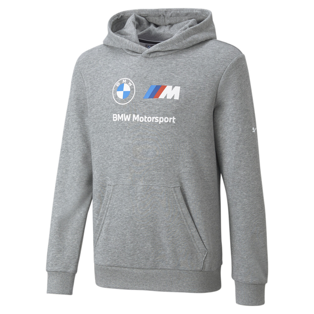 фото Детская толстовка bmw m motorsport essentials logo youth hoodie puma