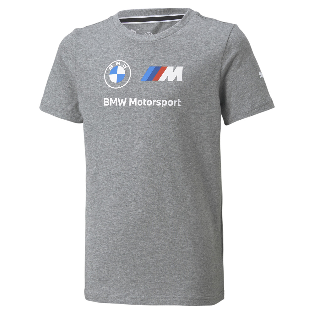фото Детская футболка bmw m motorsport essentials logo youth tee puma