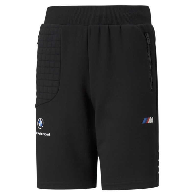 

PUMA BMW M Motorsport Kid's Knitted Sweat Shorts, Black