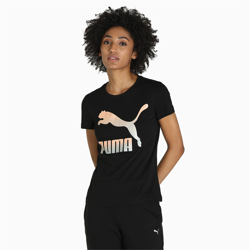 

Women's PUMA Classics Logo T-Shirt, Black