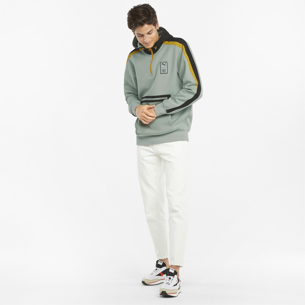 фото Толстовка puma x first mile double knit men's hoodie