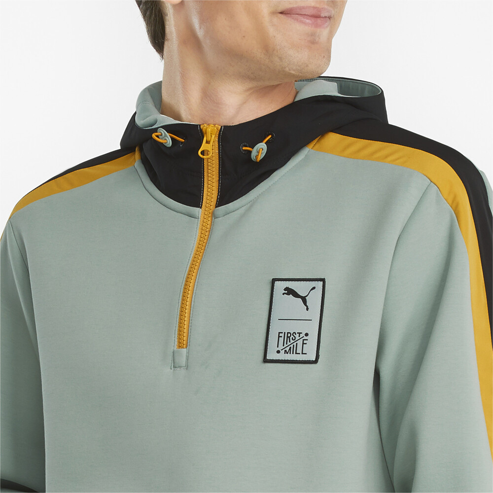 фото Толстовка puma x first mile double knit men's hoodie