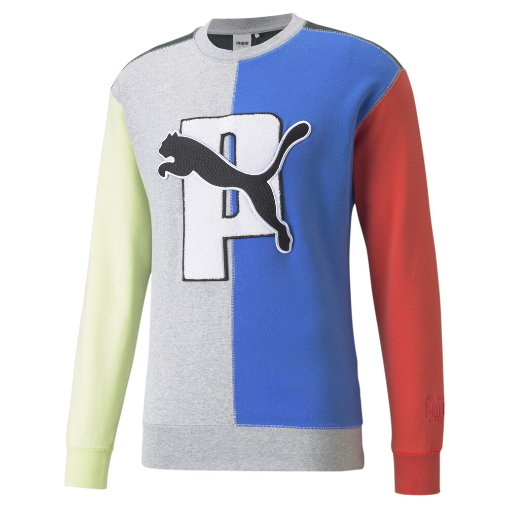 фото Толстовка puma x puma split crew neck sweatshirt