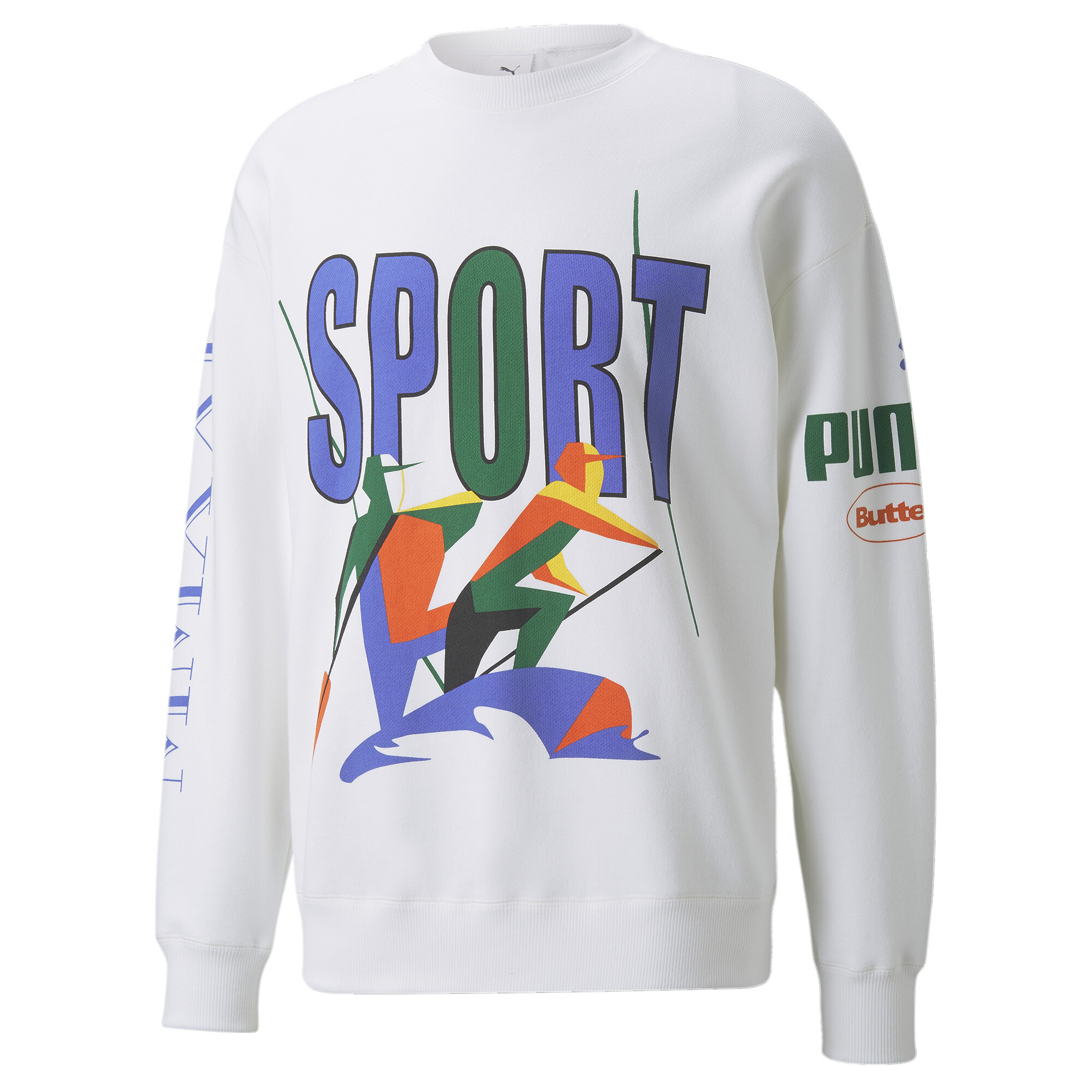 【プーマ公式通販】 プーマ PUMA x BUTTER GOODS クルー スウェット ユニセックス ユニセックス Puma White ｜PUMA.com