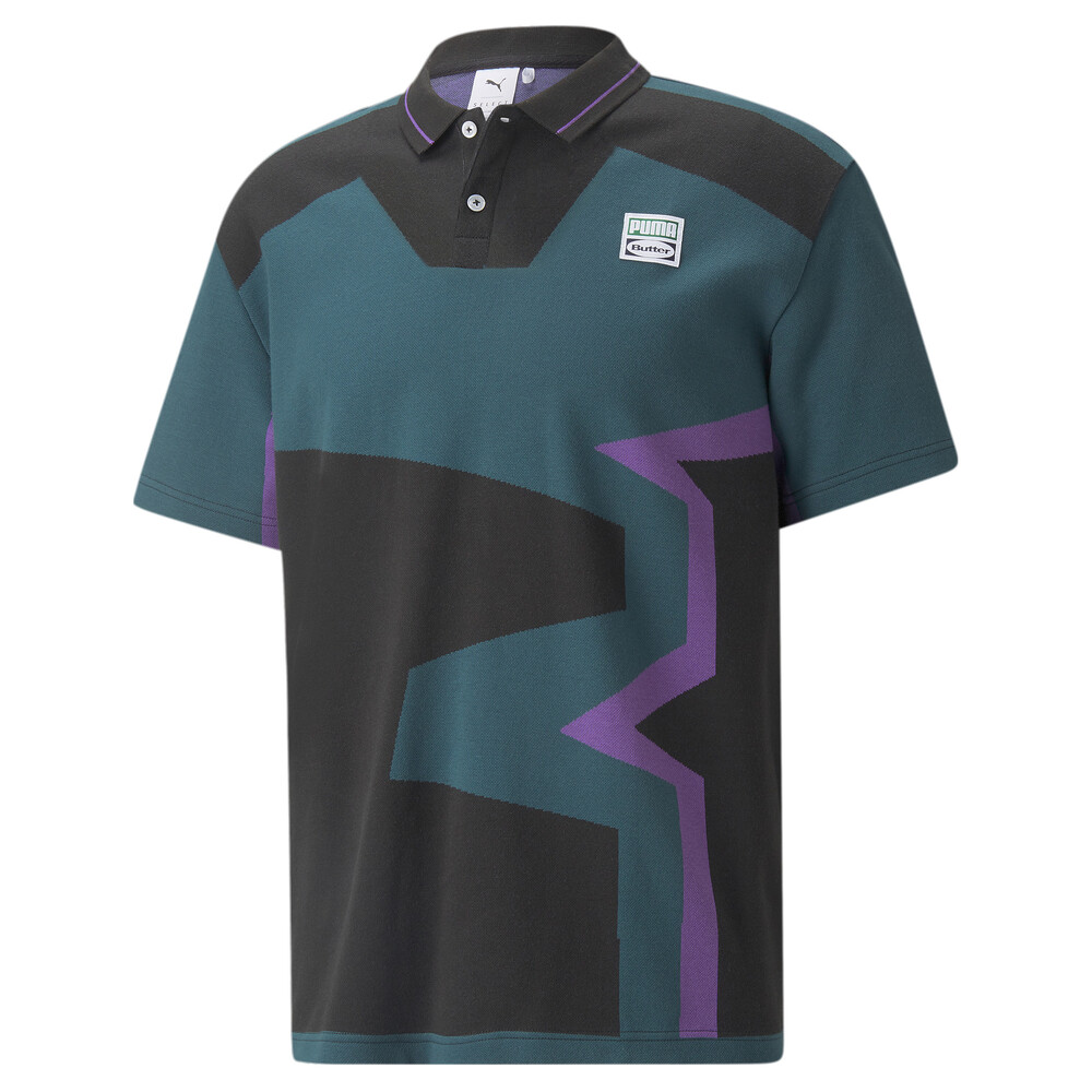 фото Поло puma x butter goods two-button polo shirt