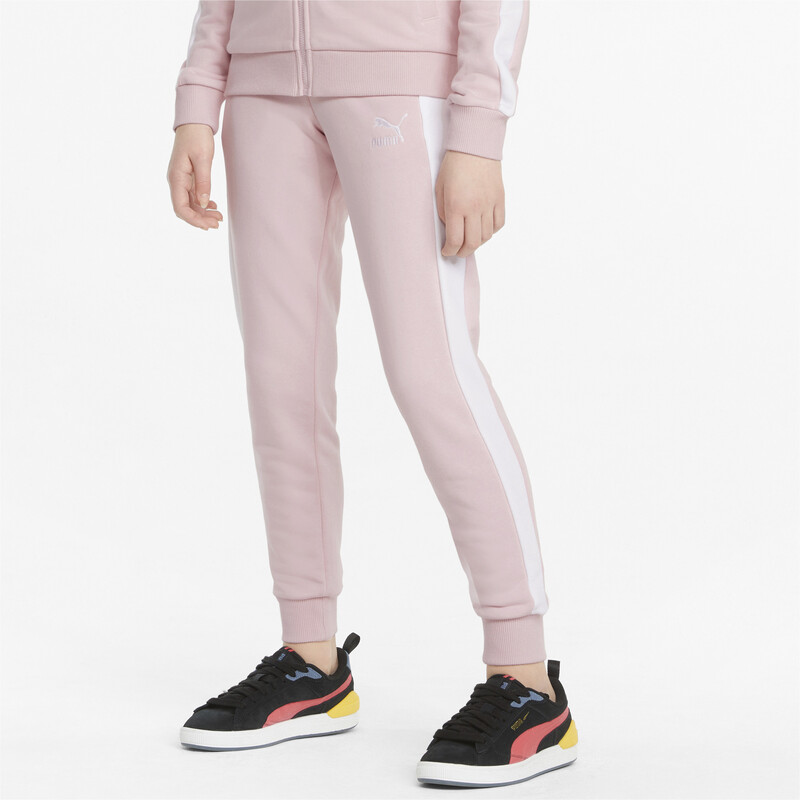

PUMA Classics T7 Youth Track Pants, Pink
