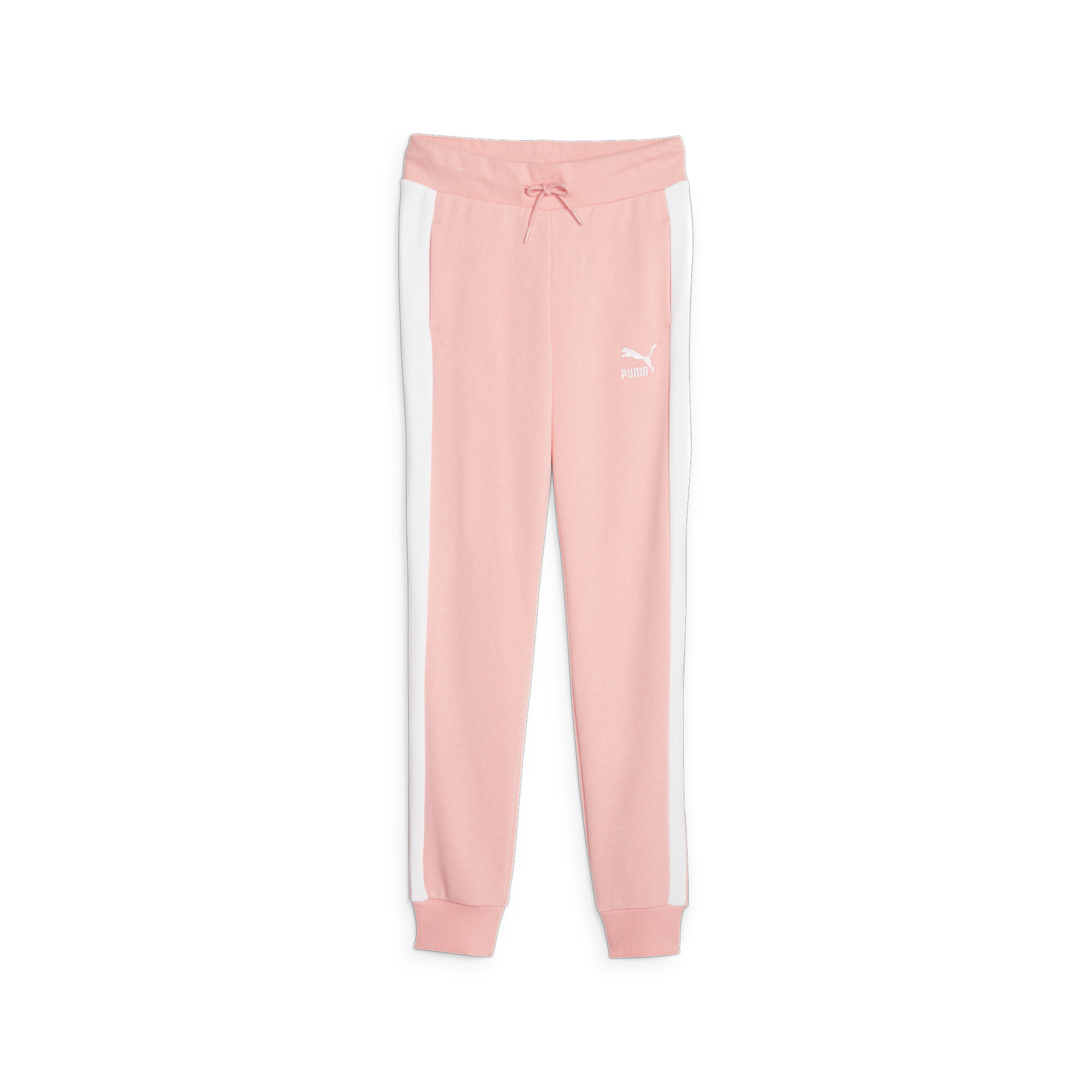 PUMA Classics T7 Track Pants In Pink, Size 13-14 Youth