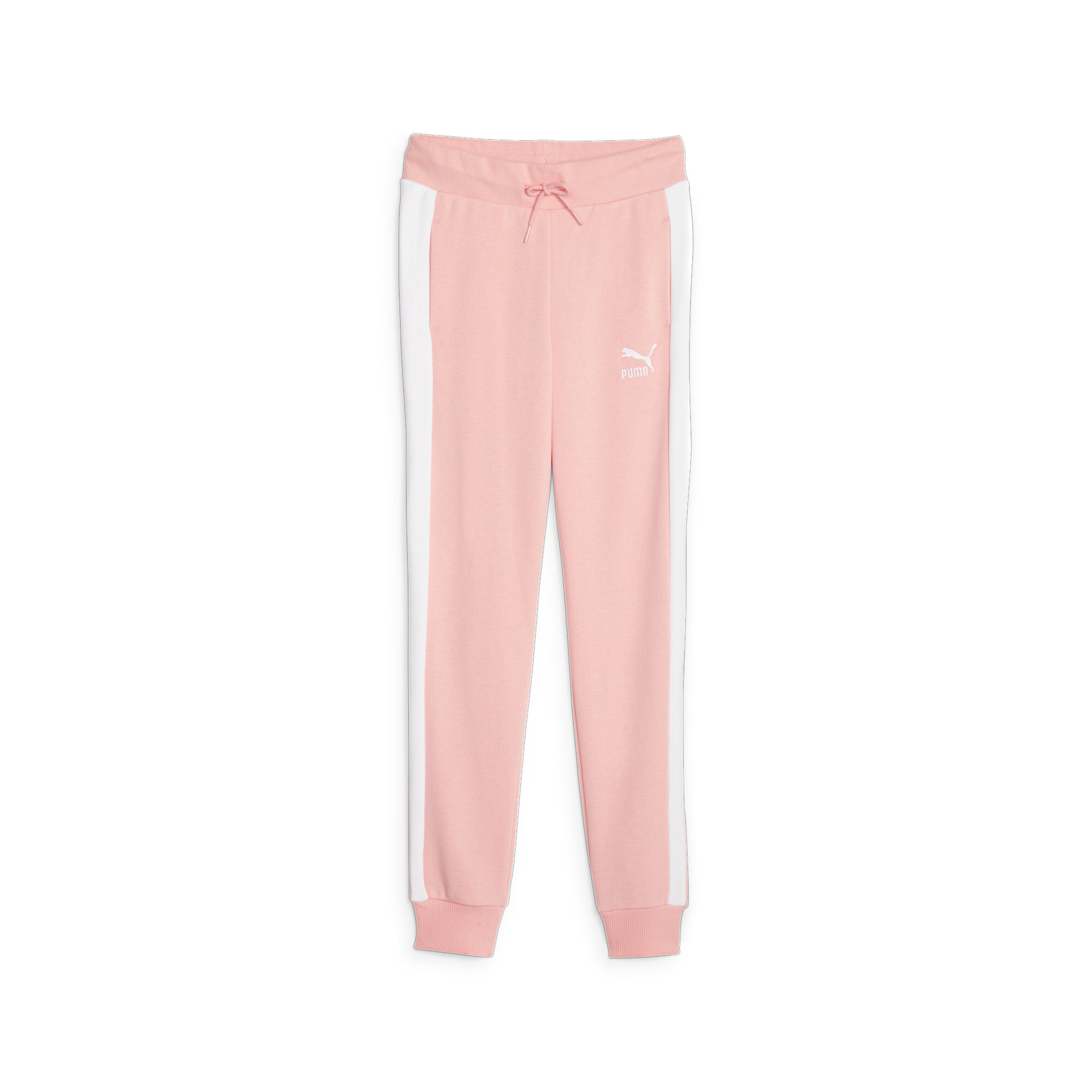 PUMA Classics T7 Track Pants In Pink, Size 11-12 Youth