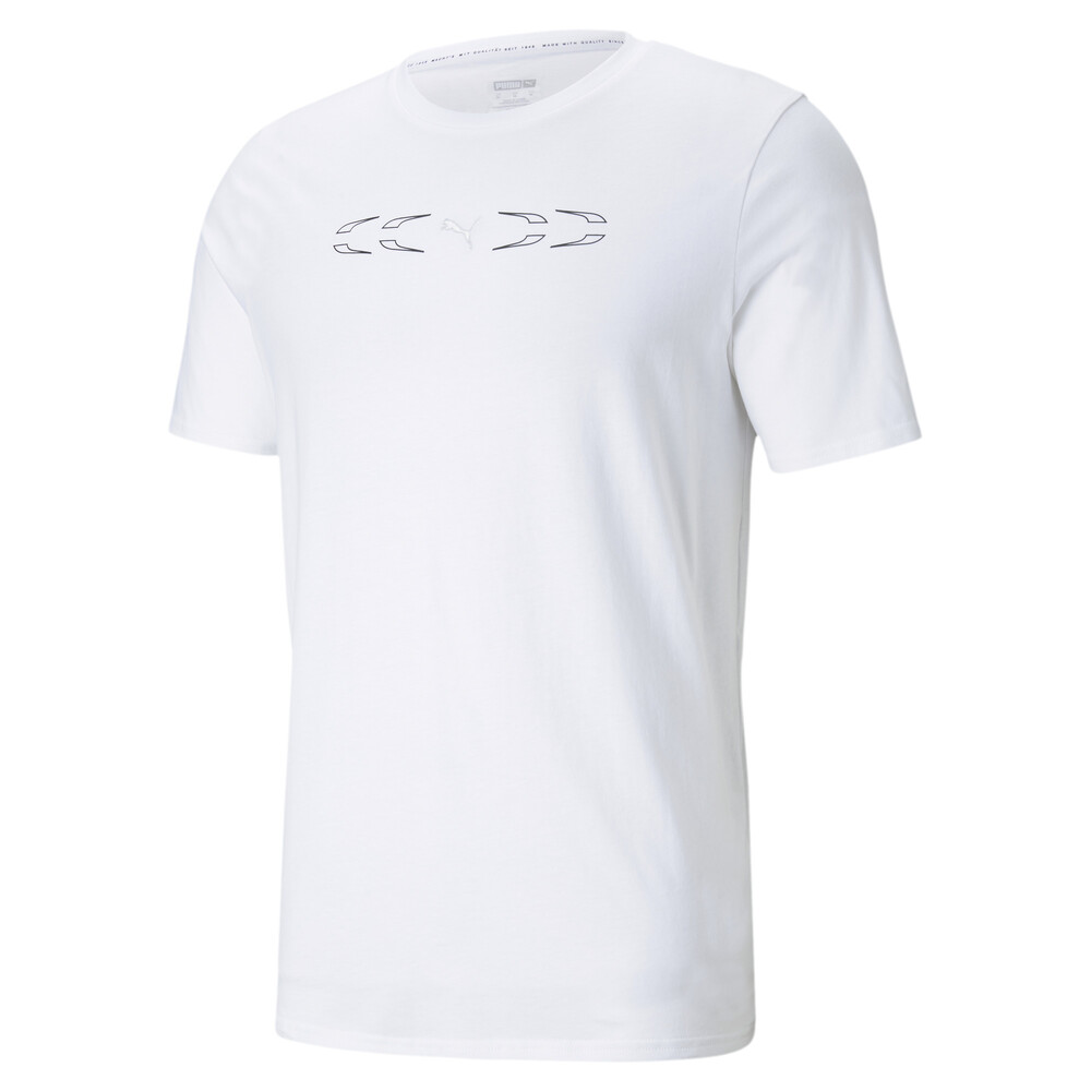 

PUMA - male - Футболка ELEVATE Graphic Embro Tee – Puma White –, Черный