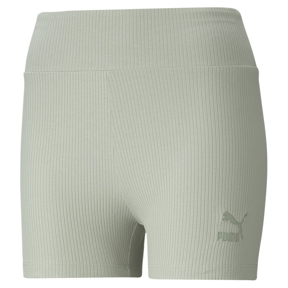 

PUMA - female - Шорты Classics Women' Ribbed Short Leggings – Desert Sage –, Красный