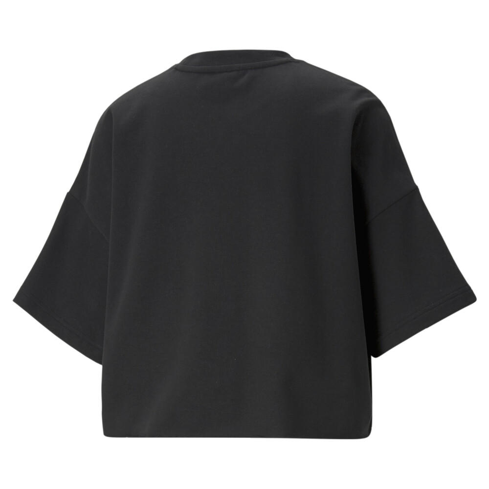 

PUMA - female - Футболка Classics Raw Edge Crew Women' Tee – Puma Black –, Черный