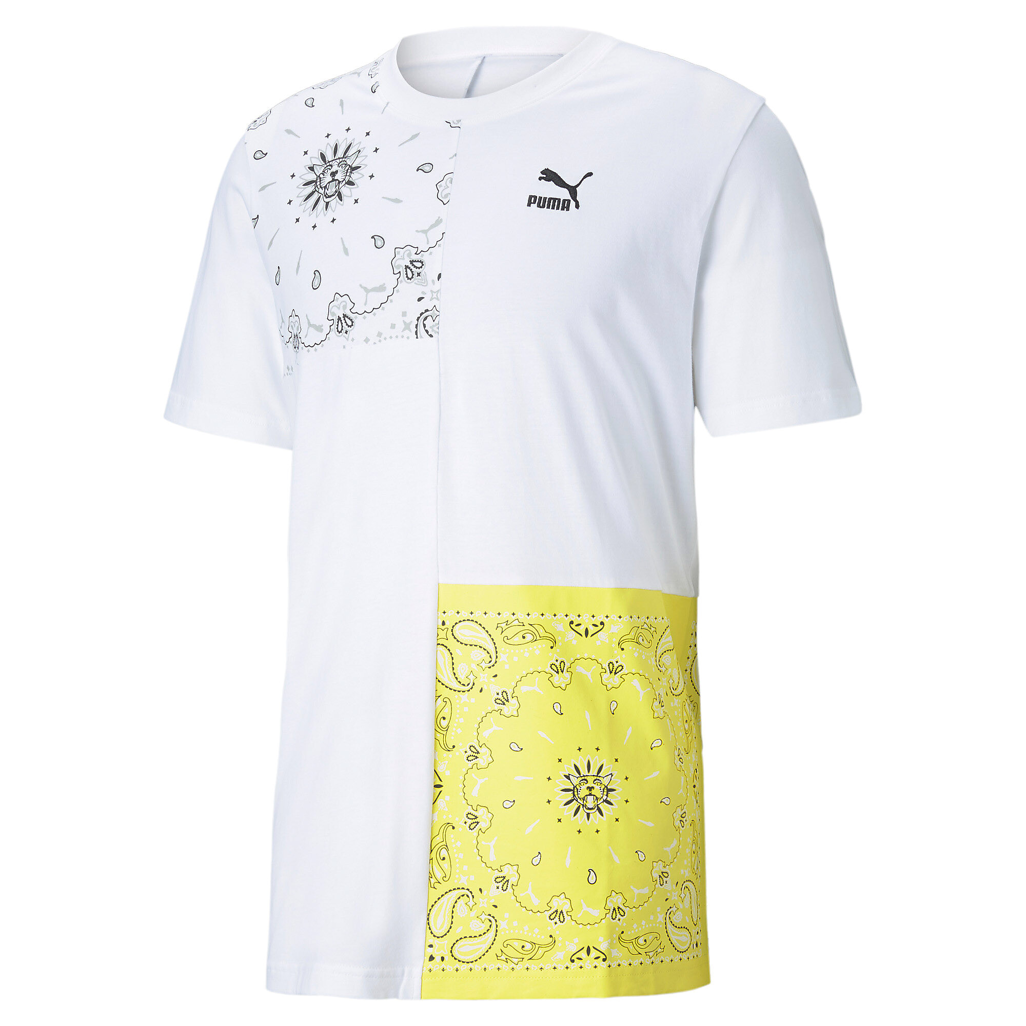 【プーマ公式通販】 プーマ OB パッチワーク Tシャツ メンズ Puma White ｜PUMA.com