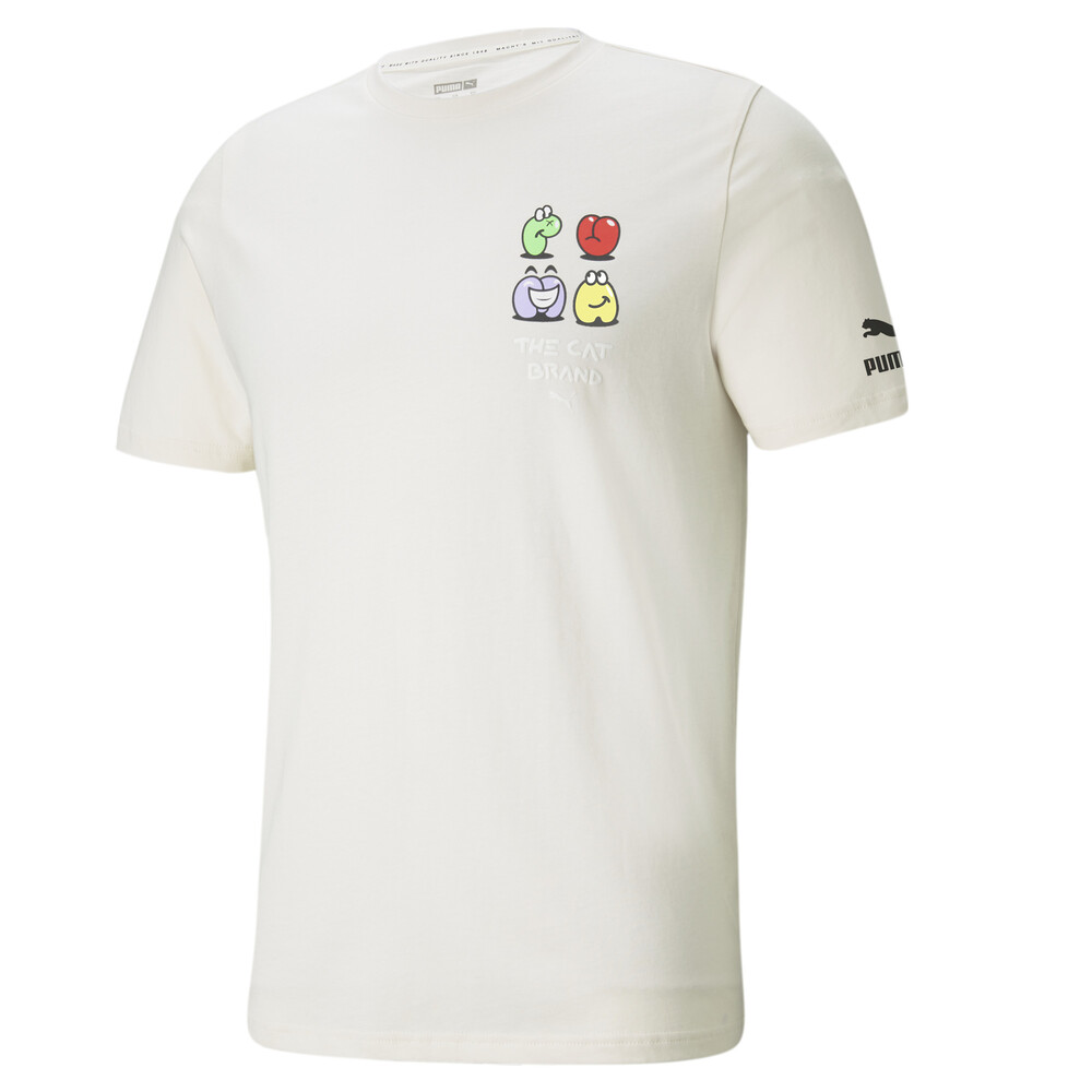 

PUMA - male - Футболка Graphic Streetwear Men' Tee – Eggnog –, Белый