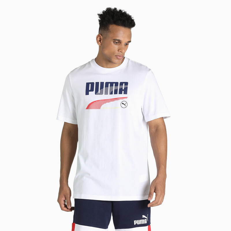 

Men's PUMA Decor8 Graphic T-Shirt, White