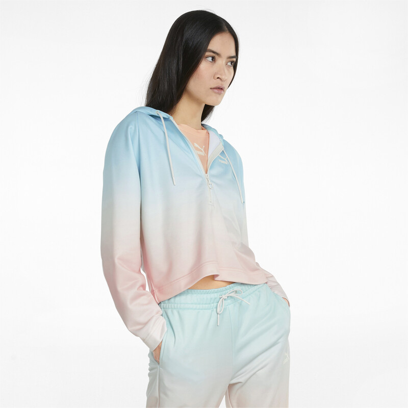 

Women's PUMA Gloaming AOP Relaxed Fit Hoodie, Black/blue