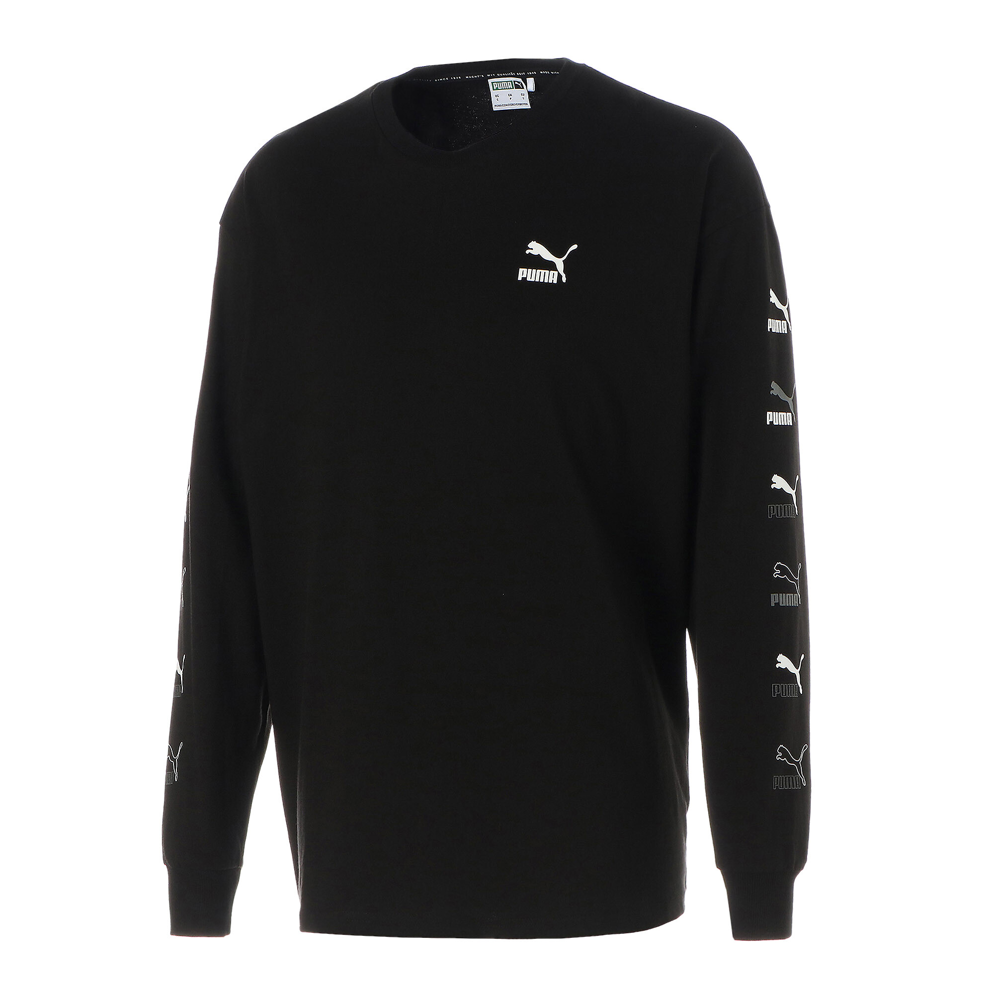 【プーマ公式通販】 プーマ CLASSICS 長袖 Tシャツ メンズ Puma Black ｜PUMA.com