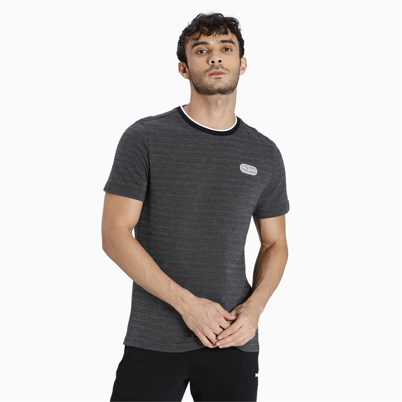 

Men's PUMA X One8 Slim Fit Jacquard Slim Fit T-Shirt, Black