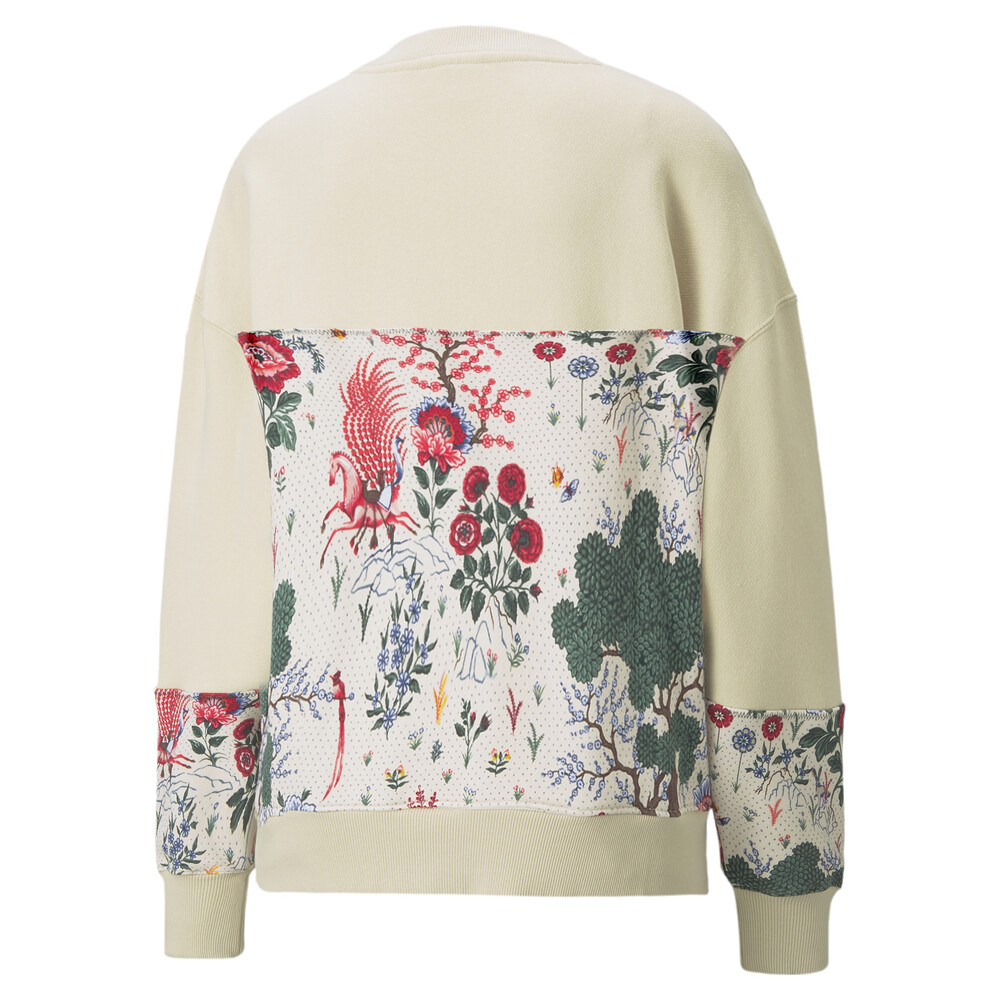 фото Толстовка puma x liberty printed crew neck women's sweatshirt