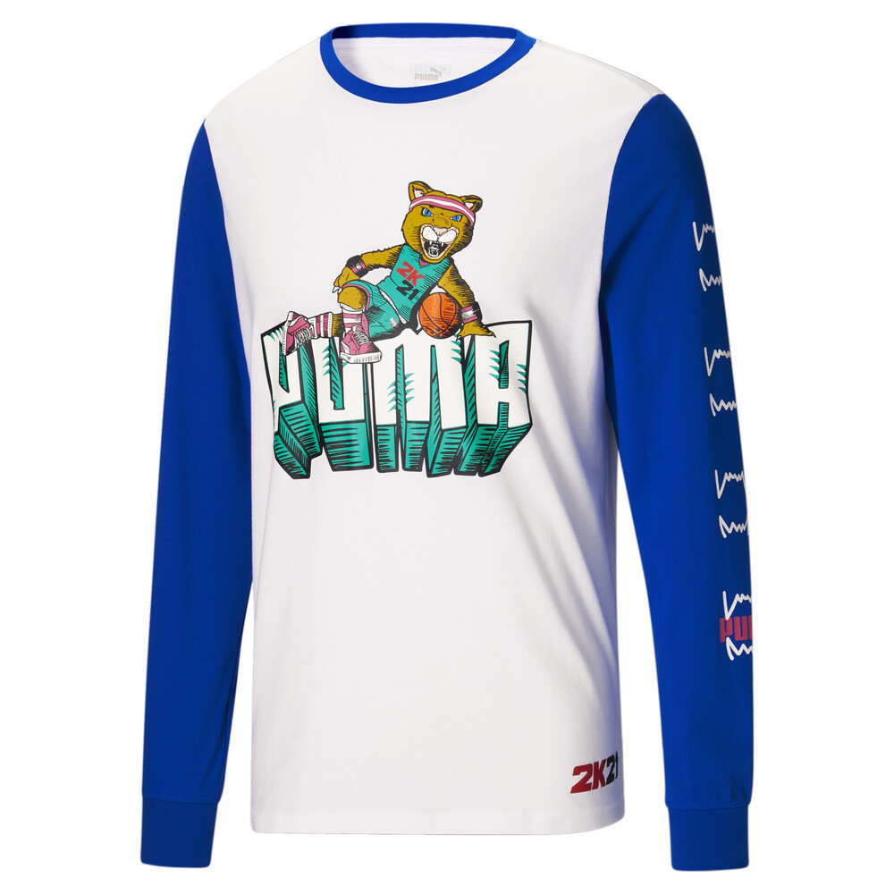 фото Футболка с длинным рукавом 2k long sleeve men's basketball tee puma