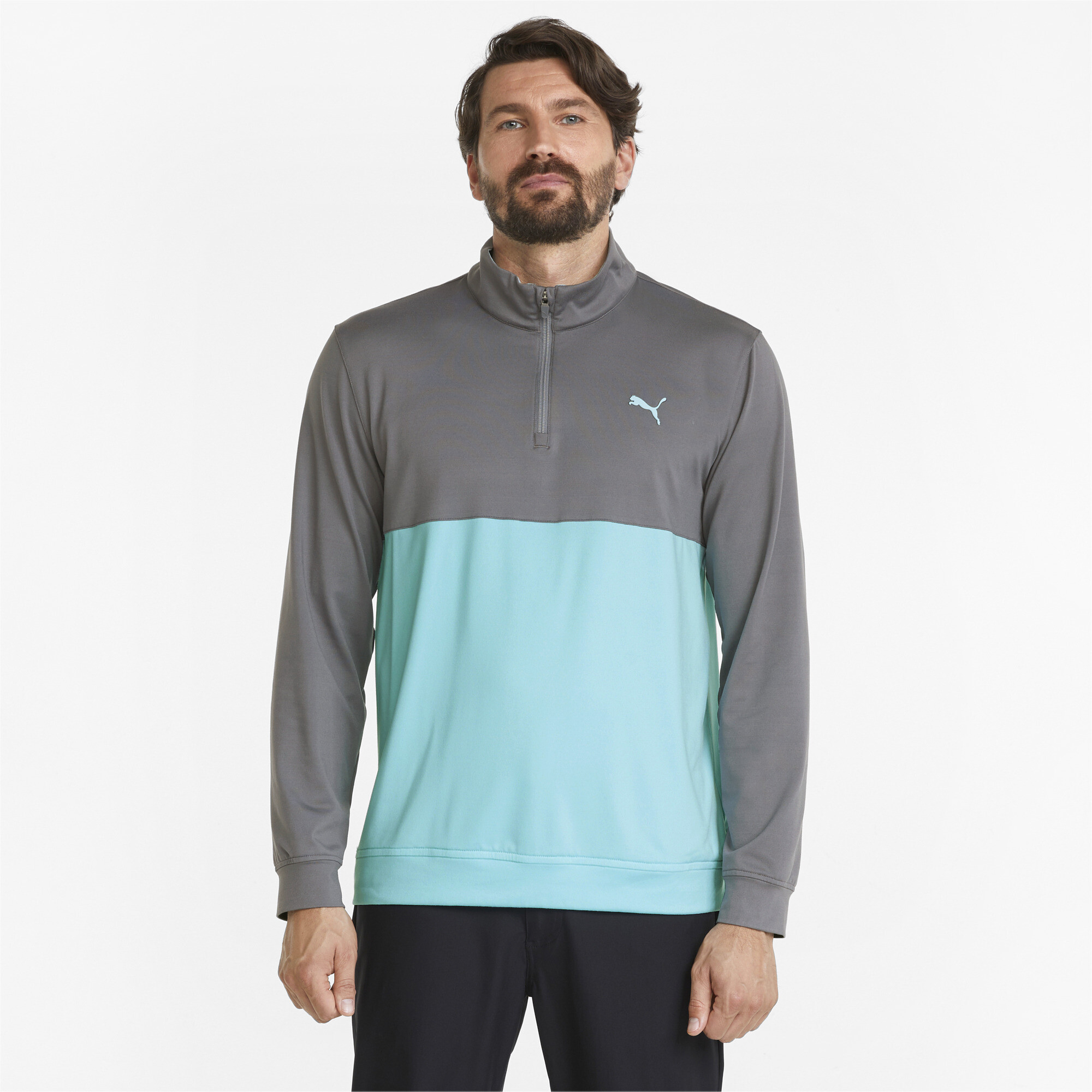 Puma men's clearance quarter-zip golf pullover