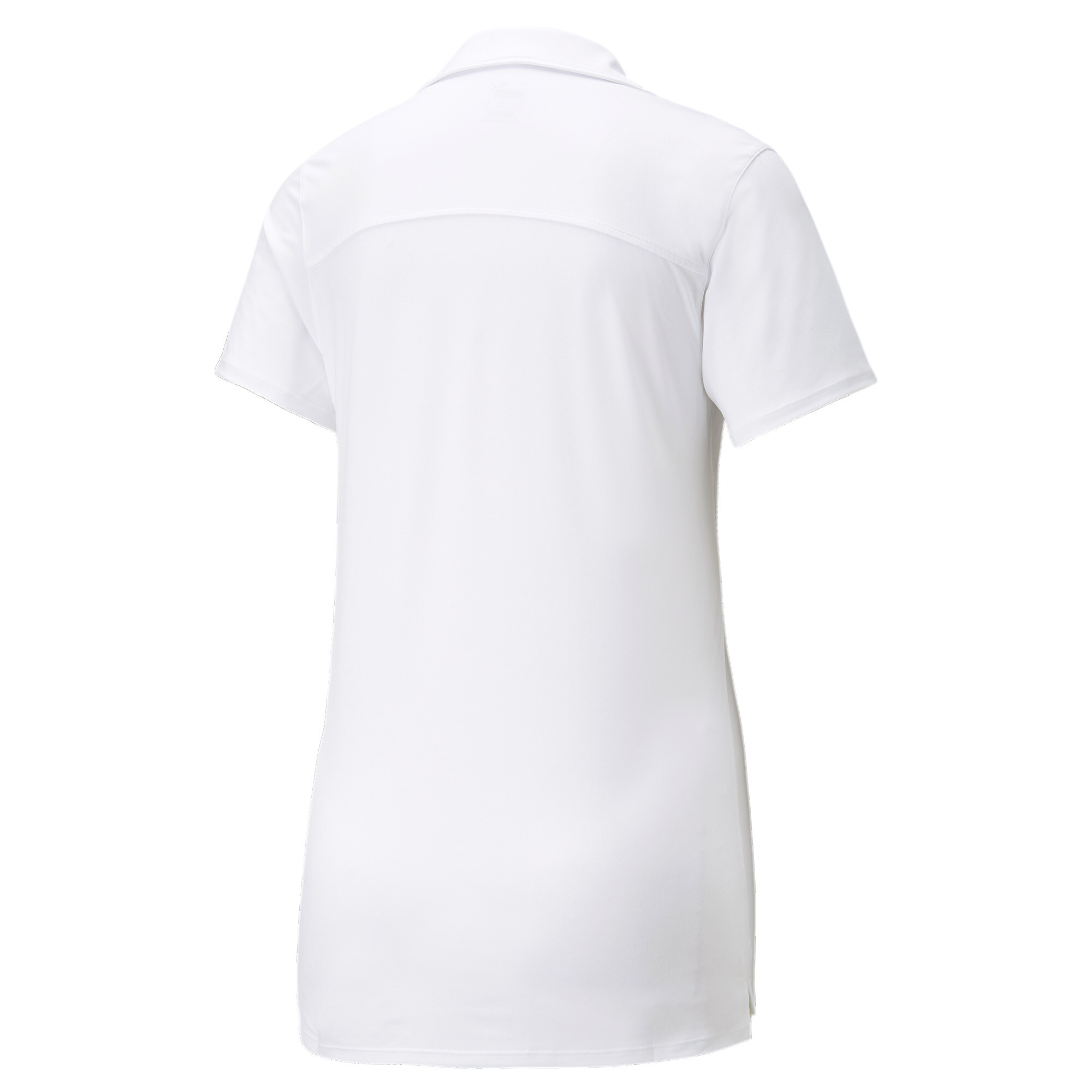 Women's Puma CLOUDSPUN Coast's Golf Polo T-Shirt, White T-Shirt, Size XXS T-Shirt, Clothing