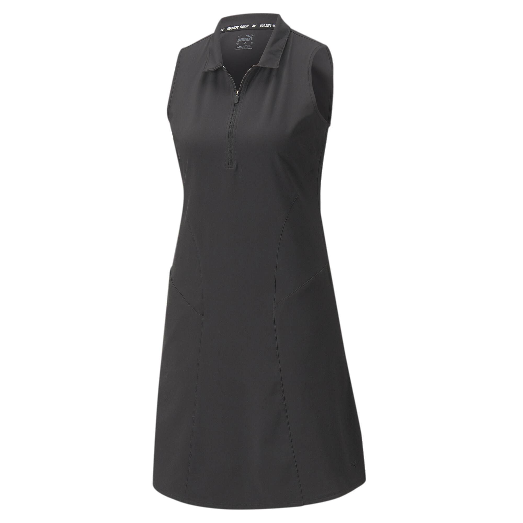 Women's Puma Cruise's Golf Dress, Black, Size M, Clothing